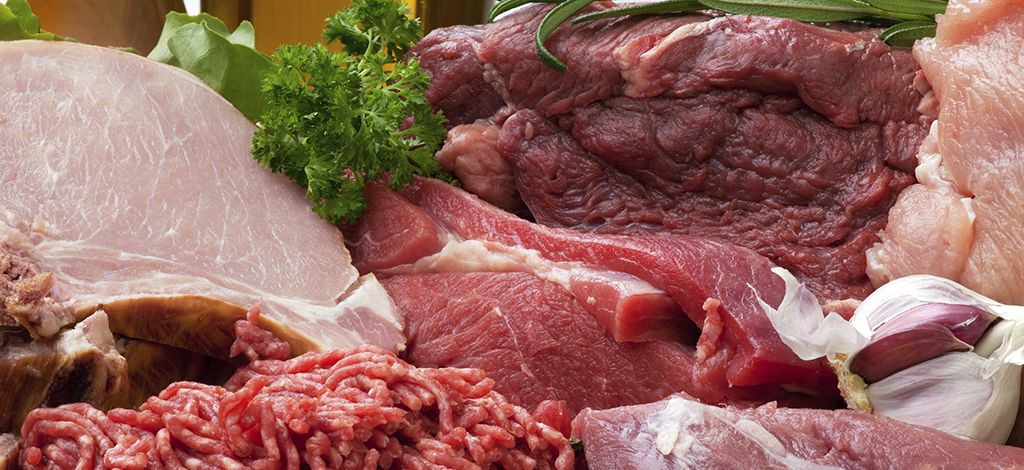 Fresh Raw Meat Background